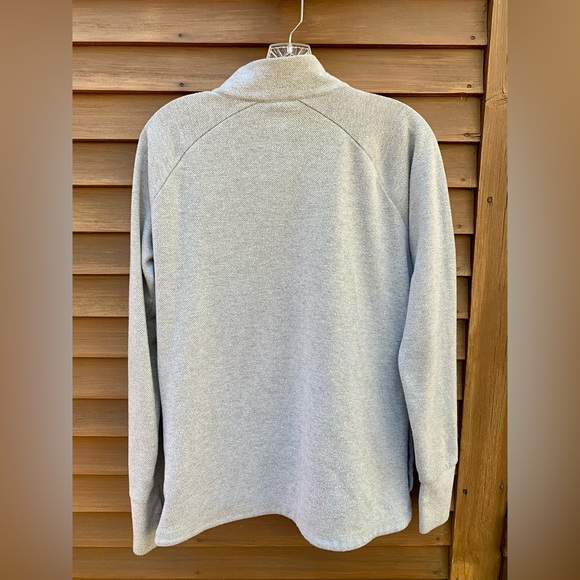 Kyodan outdoor Gray Long Sleeve Pullover half zip activewear sweatshirt - Picture 10 of 12